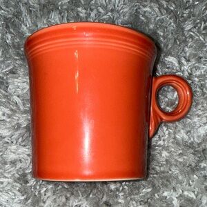 FIESTAWARE Persimmons Orange Ceramic Mug